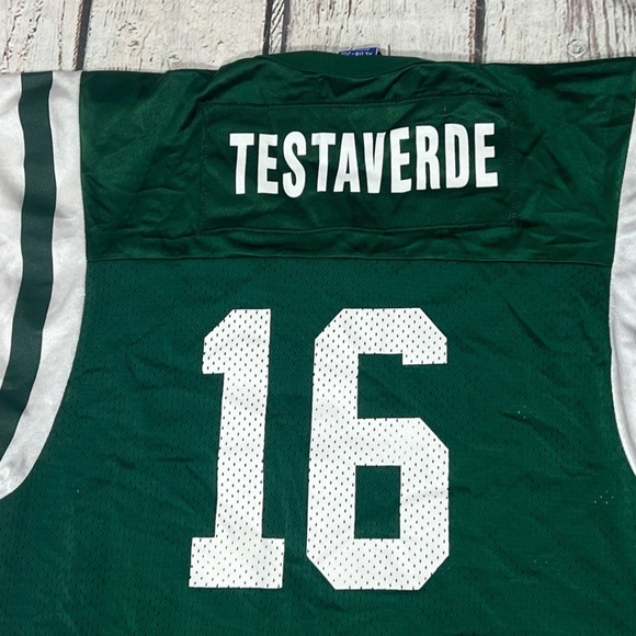 Vinny Testaverde New York Jets Boys Youth Champion NFL Football Jersey - Picture 3 of 6
